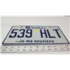 Image 2 : Quebec license plate - 539-HLT