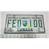 Image 1 : Prince Edward Island (PEI) license plate - FE0-100
