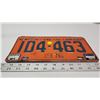 Image 2 : 1976 Newfoundland and Labrador license plate - 104-463