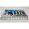 Image 2 : Wyoming license plate - 682H