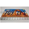 Image 2 : 1896 Utah license plate - 709-ZPJ