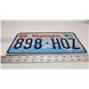 Image 2 : 1998 sticker, Washington license plate - 898-HOZ
