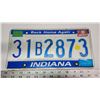 Image 1 : 1989 sticker, Indiana license plate - 31 B 2873