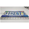 Image 2 : 1989 sticker, Indiana license plate - 31 B 2873