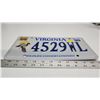 Image 2 : 1995 sticker, Virginia license plate - 4529WL