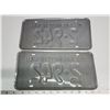 Image 3 : Pair of 1972 Saskatchewan license plates - 2-942