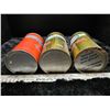 Image 4 : 3x full 1 quart Esso oil tins - 2 motor oil 1 mineral lube