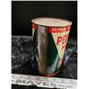 Image 5 : B-A Peerless motor oil tin "Its Alloyed" 1 quart - full