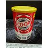 Image 1 : SK Federated CO-OP motor oil 1 quart empty w/ lid