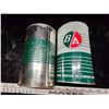 Image 4 : 2 B/A oil cans 1 emty 1 full