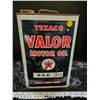 Image 1 : Texaco Valor motor oil 2 gallon (empty)