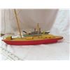 Image 4 : Case Craft wooden sail boat and battleship