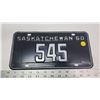 Image 1 : 1960 Sask License plate - 545