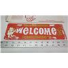 Image 2 : Sask Welcome homecoming '71 license plate