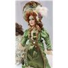 Image 2 : Pair of collectors dolls, porcelain - 20"Hx16"H