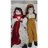 Image 2 : 4 vintage porcelain collector's dolls