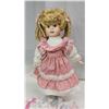 Image 3 : 3 porcelain collectible dolls - 1 w/ stand