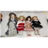 Image 1 : 4 porcelain collectible dolls