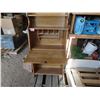 Image 3 : Cabinet w/ fold out typing desk 60"H x 28 1/4"W x 11 3/4"D