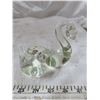Image 1 : swan geese , paper weight figurines crystal