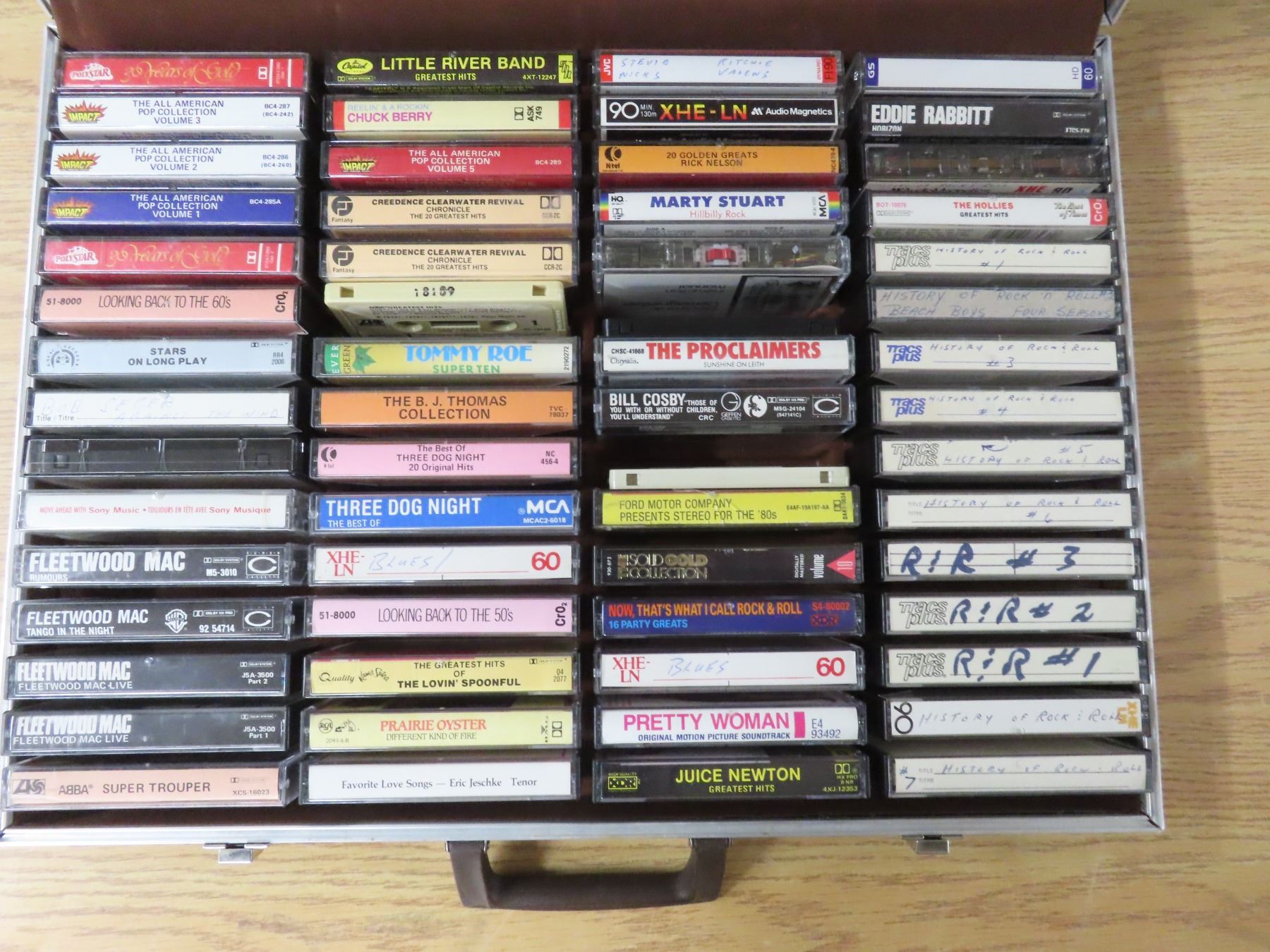 case of cassette tapes - Schmalz Auctions