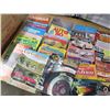 Image 4 : box full of hot rod and car magazines