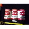 Image 1 : 3 AMALIE Motor oil cans