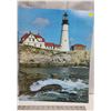 Image 3 : Sailboat string art, on velvet and thick wood & Lighthouse print