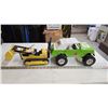 Image 3 : Tonka jeep & excavator toy