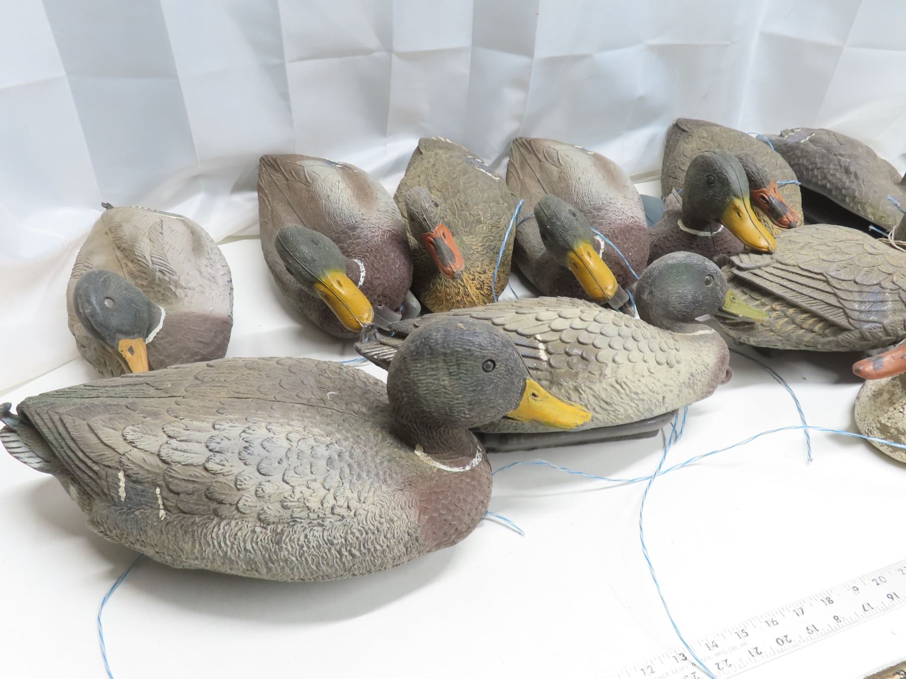 Large bag of mallard decoys Schmalz Auctions