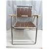 Image 1 : vintage plastic fold out chair