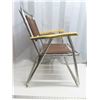 Image 3 : vintage plastic fold out chair