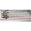 Image 1 : lot of fishing rods - 1 reel