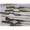 Image 4 : lot of fishing rods - 1 reel