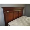 Image 2 : Beauty Rest Mattress (60 x 76) with Durham Box Spring, Headrest and Footboard
