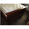 Image 4 : Beauty Rest Mattress (60 x 76) with Durham Box Spring, Headrest and Footboard