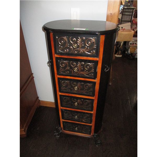 Decorative Jewelry Chest (20 x 13 x 46")