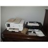 Image 1 : Canon and HP Printers with Supplies