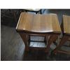 Image 2 : (2x Bid Price) Wooden Stools (24" Tall)