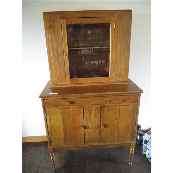 2 Piece Cabinet (34 x 17.7 x 62")