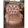 Image 2 : Brown Chair with Foot Stool
