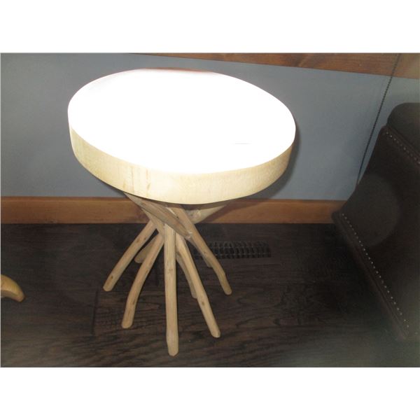 Wooden Stool (19" Tall)