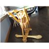 Image 7 : Handmade Buffalo Skull Table Glass Top ( 30 x 18 x 27")
