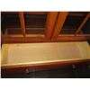 Image 4 : Wooden Cabinet with Glass Doors (41 x 13 x 78")