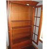 Image 5 : Wooden Cabinet with Glass Doors (41 x 13 x 78")