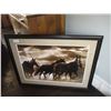 Image 1 : Ducks Unlimited Horse Picture (38.5 x 29.5")