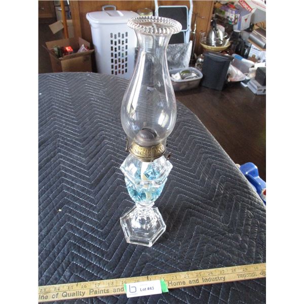 Glass Oil Lamp
