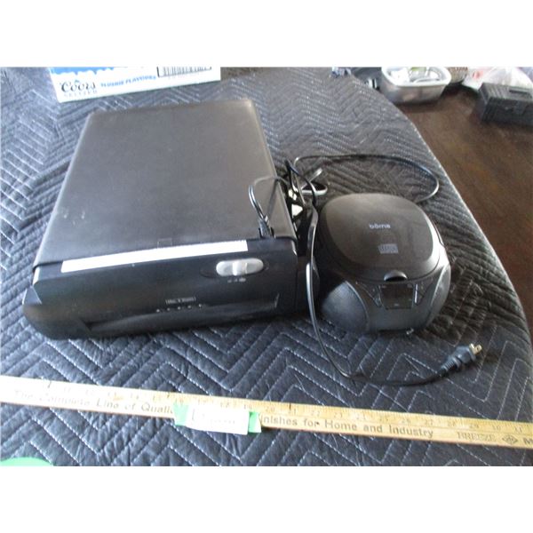 Borne Disk Player and Paper Shredder