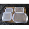 Image 5 : Refrigerator Dishes with Plastic Lids