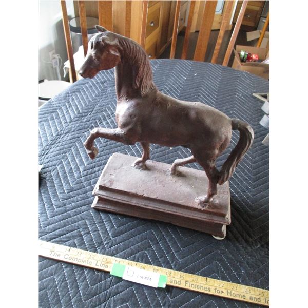 Metal Horse (12" Long x 15" Tall)